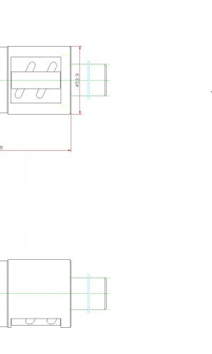 CMFZD2810-2.5滾珠絲杠副CAD絲杠圖紙