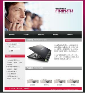數碼產品生產企業網站1006