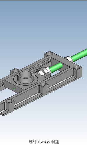UCTM208A外球面軸承框架
