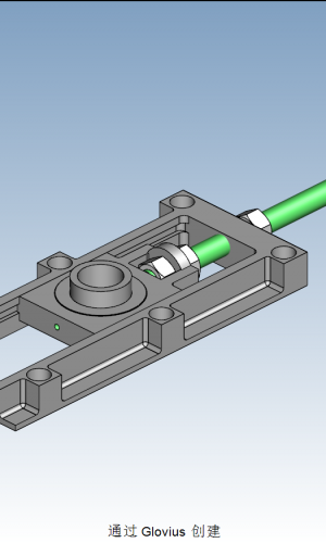 UCTM207A外球面軸承框架