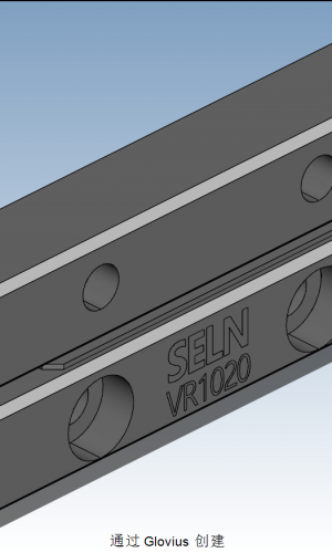 VR1-20-5Z直線交叉導軌CAD圖紙