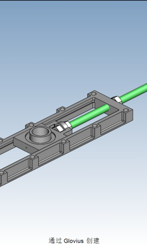 UCTM212B外球面軸承框架