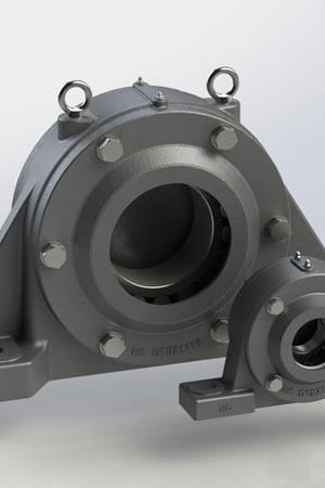 00K408Z傳送機專用軸承座A型CAD圖紙